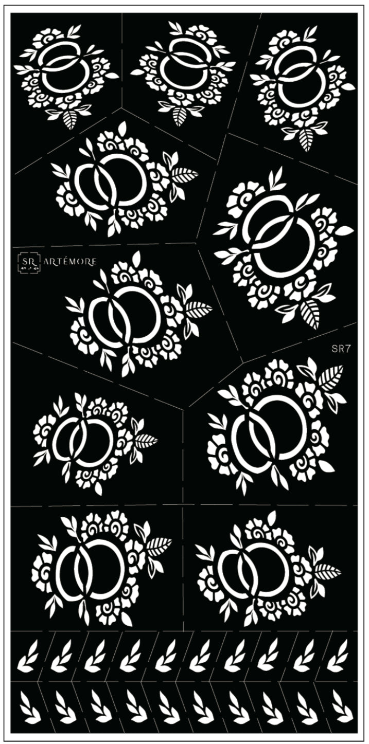 SR7- Floral circle