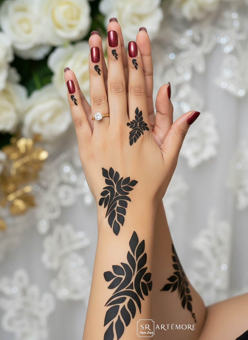 SR6- Leaf-inspired motif